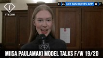Miisa Paulamaki Model Talks Instagram Paris F/W 19/20 | FashionTV | FTV