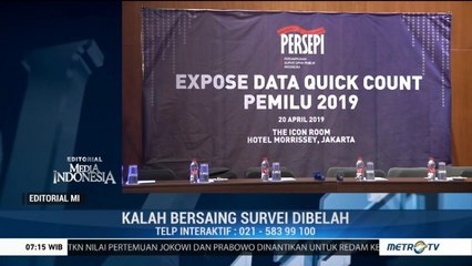 Kalah Bersaing Survei Dibelah