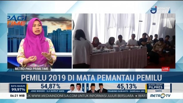 Kata Pemantau soal Pelaksanaan Pemilu 2019 (1)