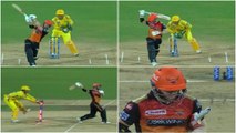 Dhoni stumping |IPL 2019 Chennai vs Hyderabad | வார்னரை மின்னல் வேகத்தில் ஸ்டாம்பிங் செய்த தோனி