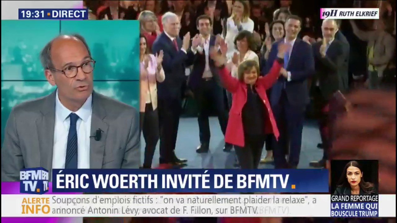 Eric Woerth: "Ce qui m'intéresse ce n'est pas ce que faisait Nathalie Loiseau il y a 35 ans, mais si elle est crédible aujourd'hui"
