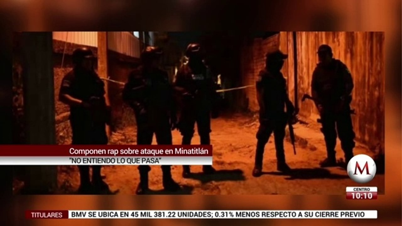 'En México, miles se pasan de lanza': componen rap sobre ataque en Minatitlán