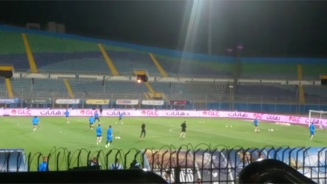 الدوري يا زمالك.. هتافات الجمهور قبل مباراة بيراميدز