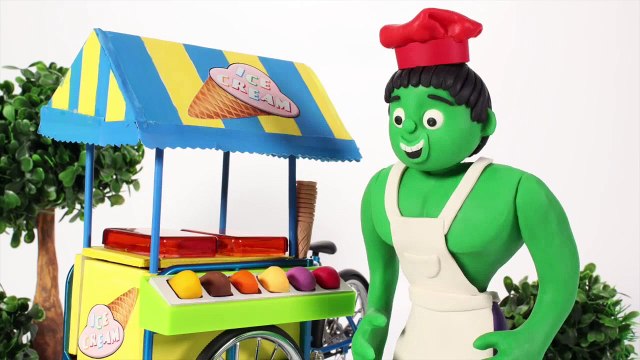 FROZEN ELSA & ANNA WANT TO BE LIKE LADYBUG Spiderman, Hulk & Frozen Play Doh Cartoons For Kids