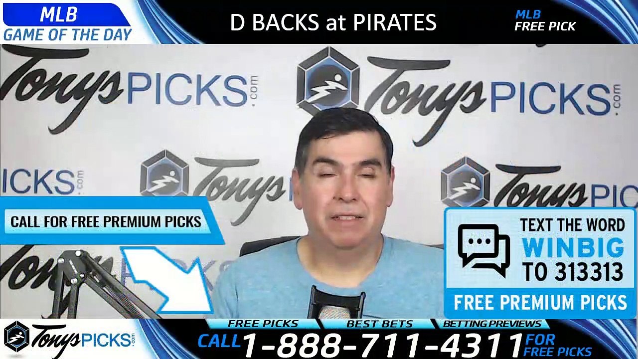 Arizona Diamondbacks vs. Pittsburgh Pirates 4/23/2019 Picks Predictions