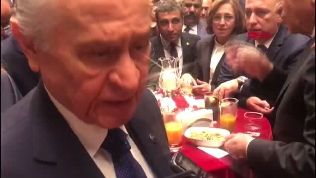 MHP Lideri Devlet Bahçeli, TBMM'de 23 Nisan Resepsiyonunda Soruları Yanıtladı