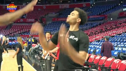 NBA GS Warriors Vs LA Clippers Pre Juego 3 Basket Report con Claudia