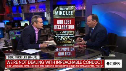 Sen. Mike Lee speaks on Trump, Mueller report