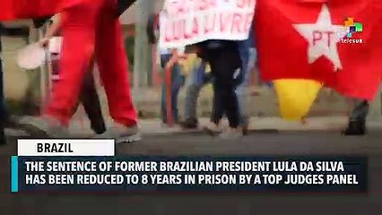 Lula's Sentence Reduced to 8 Years