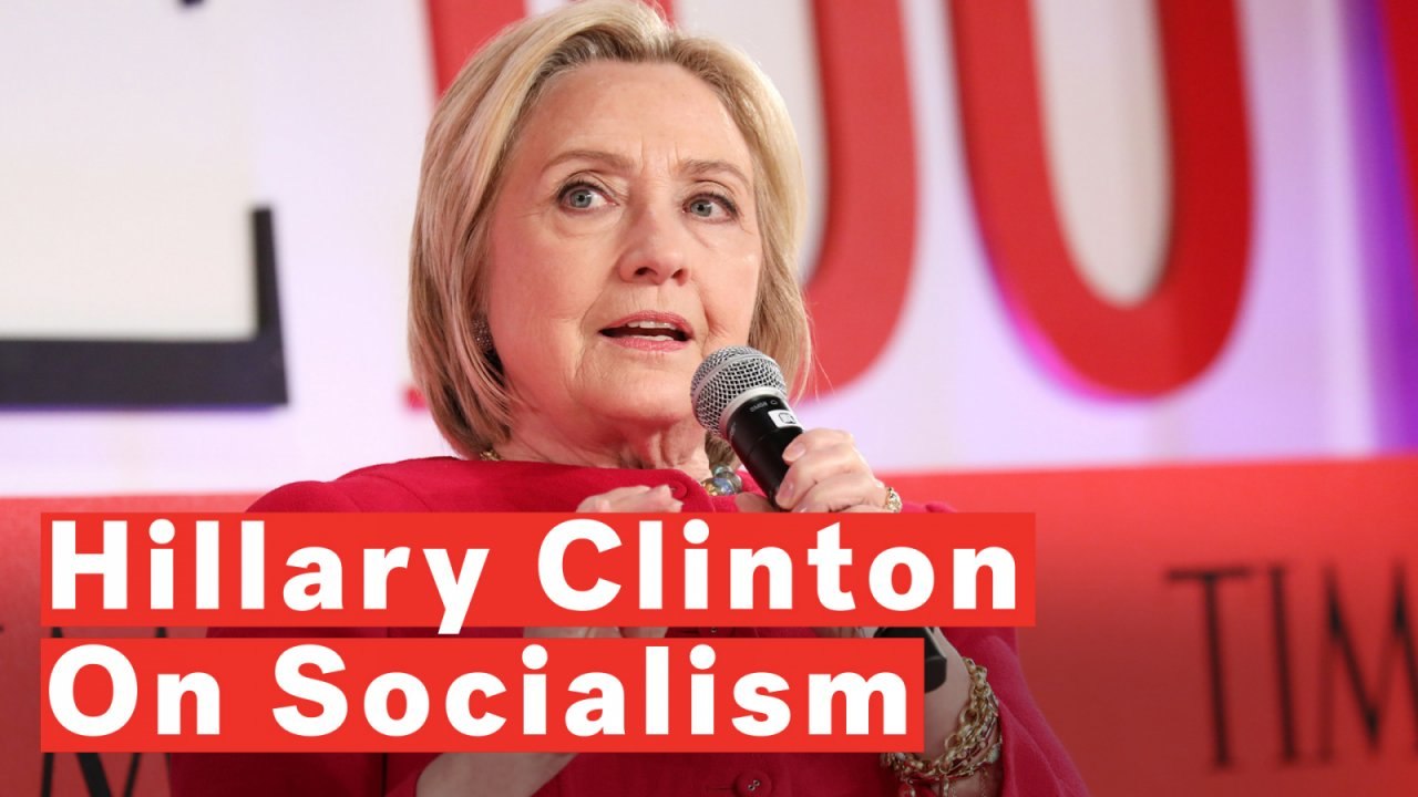 Hillary Clinton Addresses Growth Of Socialism