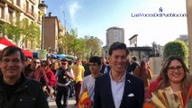 El candidato de Vox por Gerona al 28A, amenazado y perseguido por los CDR