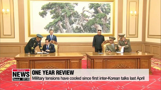 Progress, set-backs in implementing inter-Korean Comprehensive Military Agreement over past year