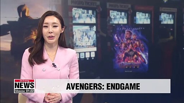 'Avengers: Endgame' hits record 2 million advance cinema ticket sales in S. Korea