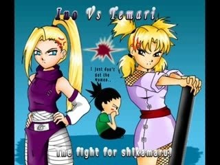 Ino vs Temari !