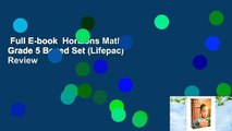 Full E-book  Horizons Math Grade 5 Boxed Set (Lifepac)  Review