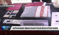 Polisi Buru Penyebar Hoaks Kerusuhan di KPU Sampang