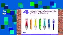 Full version  Longman Academic Writing Series 4: Essays  For Kindle