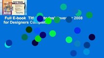 Full E-book  Title: Autodesk Inventor 2008 for Designers Complete