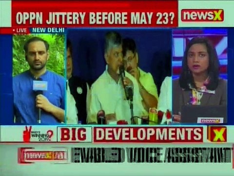 Andhra Pradesh CM Chandrababu Naidu, Sharad Pawar Lead Opposition EVM Meet