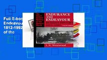 Full E-book Endurance and Endeavour: Russian History, 1812-1992 (Short Oxford History of the