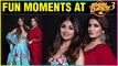 Shilpa Shetty & Raveena Tandon Having Fun At Super Dancer Chapter 3