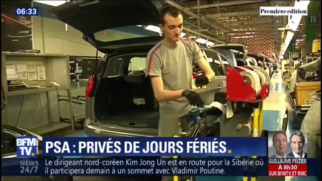 Des salariés de PSA privés de jours fériés pour répondre à une forte demande