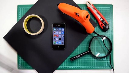 Build A Smartphone Projector With A Shoebox