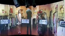 5-channel arc screen fusion projection large screen