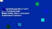 AutoCAD/AutoCAD LT 2017 (R1): Fundamentals - Mixed Units: Part 2: Autodesk Authorized Publisher: