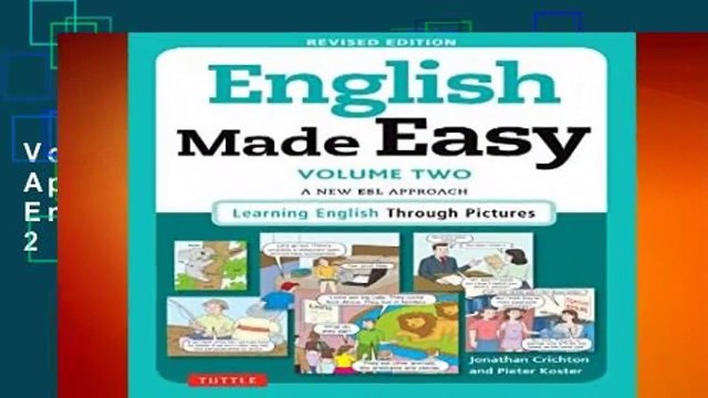 English Made Easy, Volume Two: A New ESL Approach: Learning English Through Pictures: 2 For