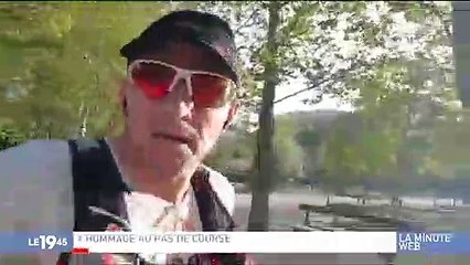 En hommage à Notre-Dame de Paris, un coureur a dessiné Quasimodo avec son GPS, mais ce n'est pas vraiment ça..;