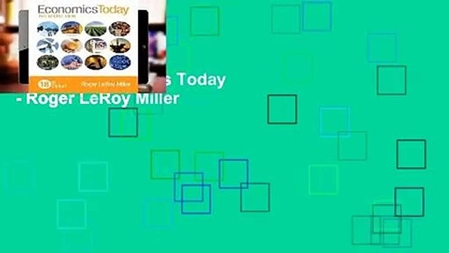 Library Economics Today - Roger LeRoy Miller