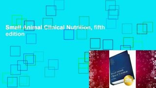 Small Animal Clinical Nutrition, fifth edition