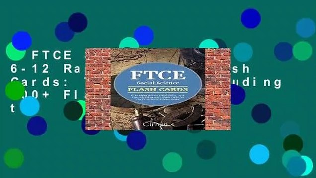 FTCE Social Science 6-12 Rapid Review Flash Cards: Test Prep Including 400+ Flash Cards for the