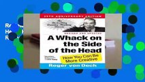 Review  A Whack on the Side of the Head: How You Can Be More Creative - Roger Von Oech
