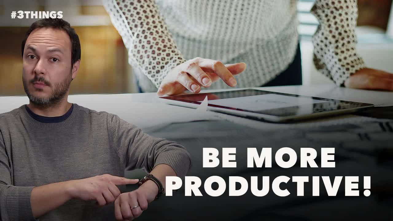 3 Productivity Tips for Organizing Your Work Life