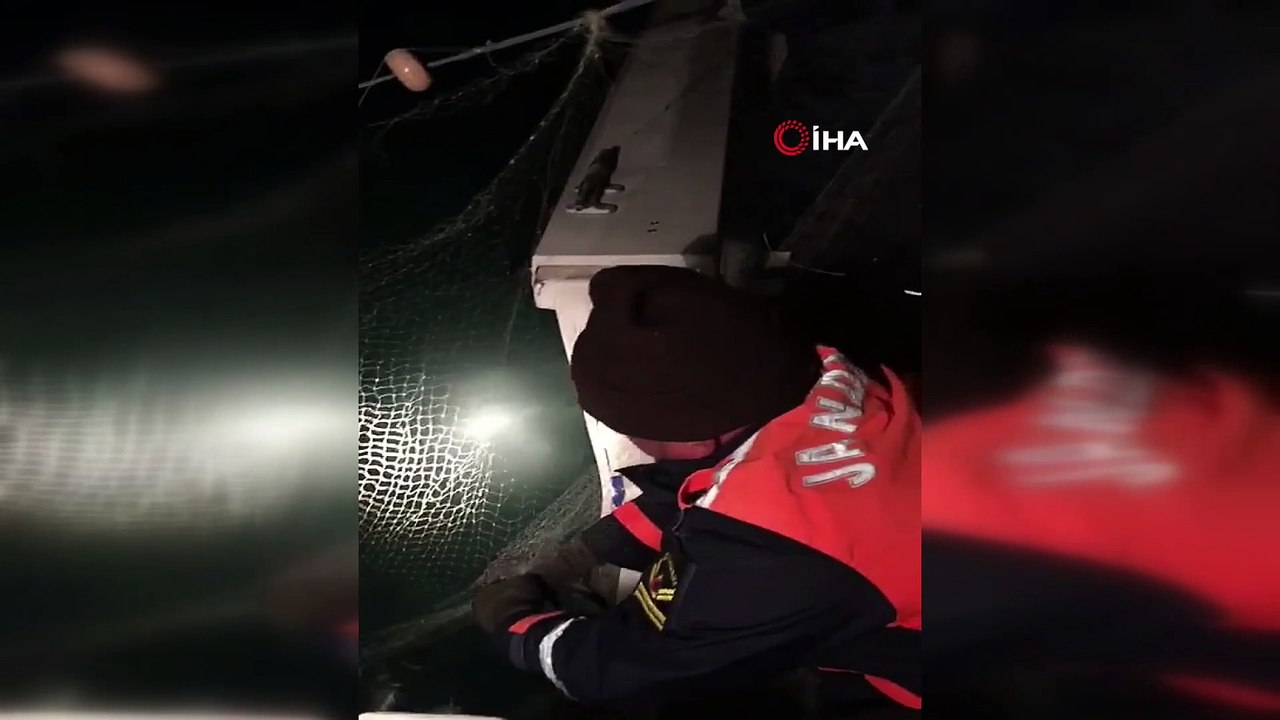 Van'da 100 kilosu canlı, toplam 250 kilo inci kefali balığı ele geçirildi