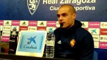 Pombo sobre su Renovación con el Real Zaragoza