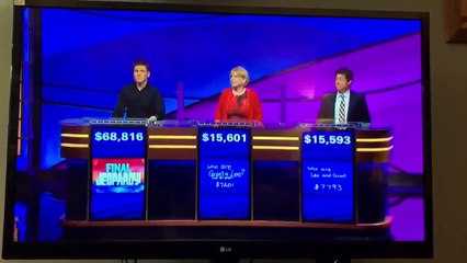 Etats-Unis: Un parieur professionnel américain dépasse le million de dollars de gains au jeu TV "Jeopardy!" - VIDEO