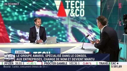 Le groupe Amaris, spécialisé dans le conseil aux entreprises, change de nom et devient Mantu - 23/04