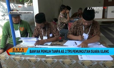 Banyak Pemilih Tanpa A5, 2 TPS di Sleman Gelar Pemungutan Suara Ulang