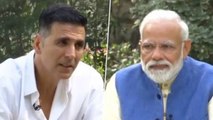 PM Narendra Modi talks with Akshay Kumar on Twinkle Khanna; Check Out | FilmiBeat