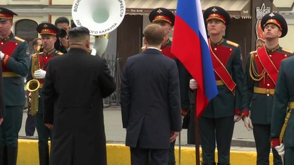 김정은 위원장, 러시아 도착...방문 일정 돌입 / YTN