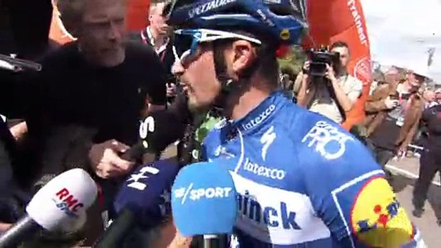 Julian Alaphilippe - interview au départ - La Flèche wallonne 2019