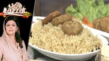 Pulao Rice Kabab Recipe by Chef Samina Jalil 23 April 2019
