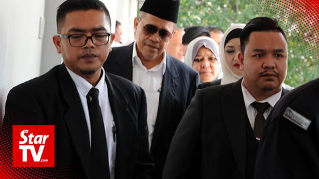 Sexual molest victim retracts complaint, Shahidan discharged