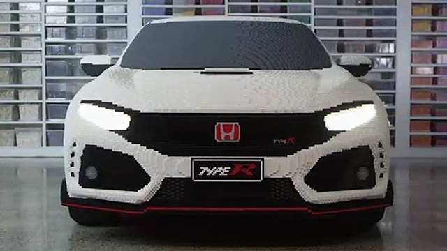 VÍDEO: Alucina con este Honda Civic Type R de Lego a tamaño real