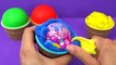 Play Doh Ice Cream Cups LOL Cars Surprise Toys Giant Pj Masks Kinder Surprise Eggs