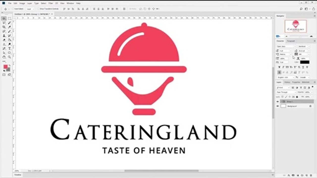 Logo Design Photoshop Tutorial