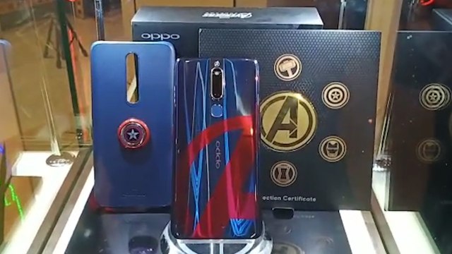 Penampakan Keren Oppo F11 Pro Avengers Limited Edition